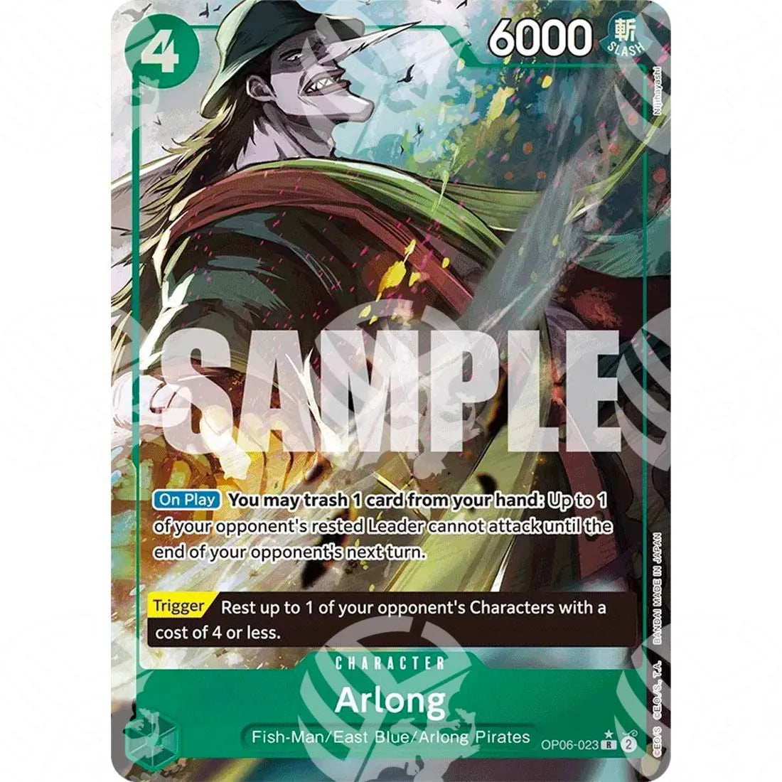 The Best - Premium Booster - Arlong - Full Art-OP06-023fa -302