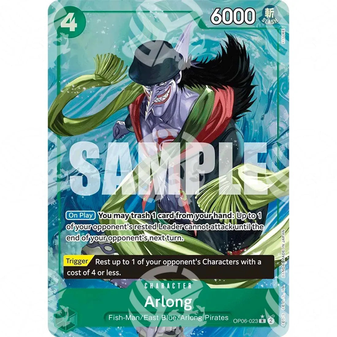 The Best - Premium Booster - Arlong - Alternate Art-OP06-023a -305