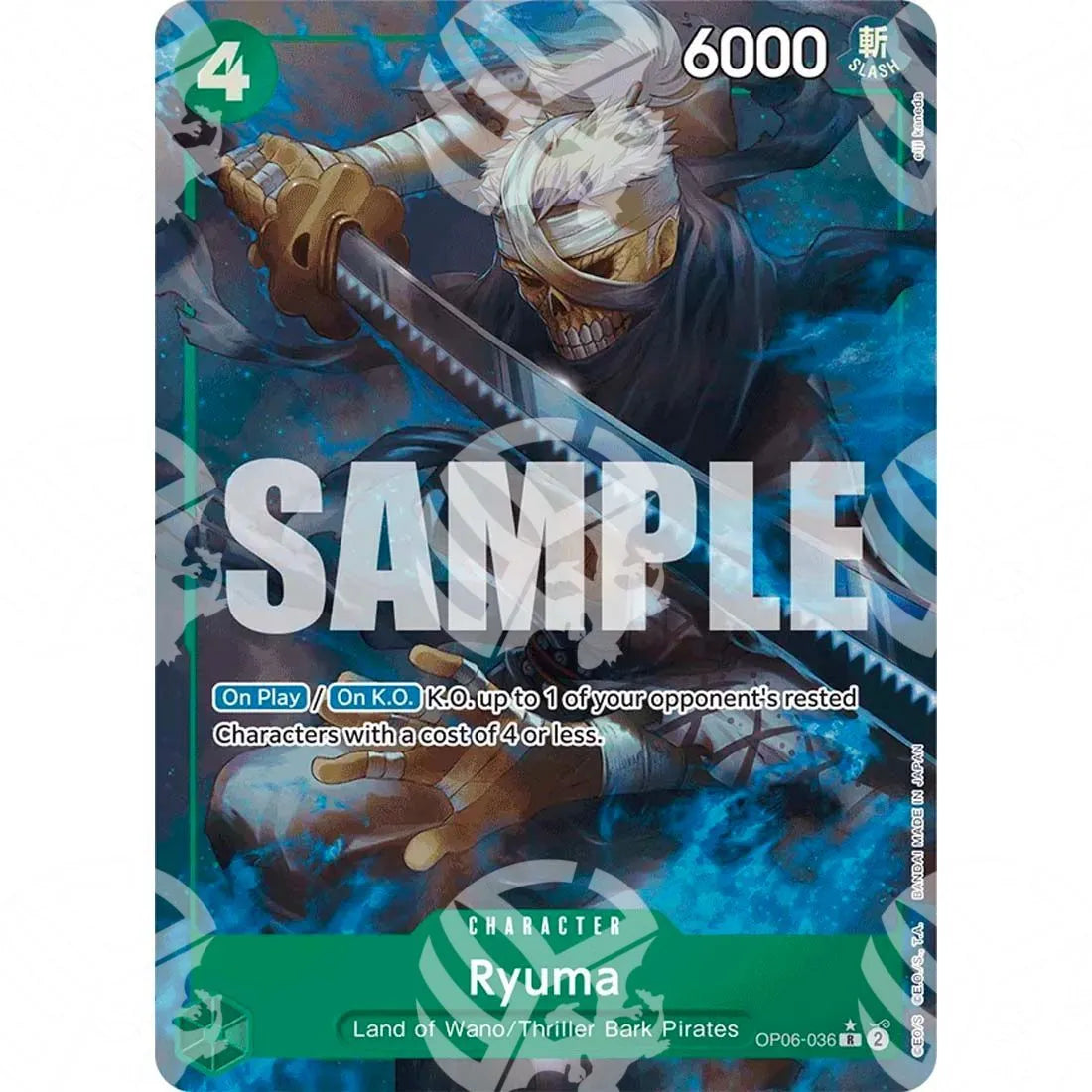 The Best - Premium Booster - Ryuma - Full Art-OP06-036f -643