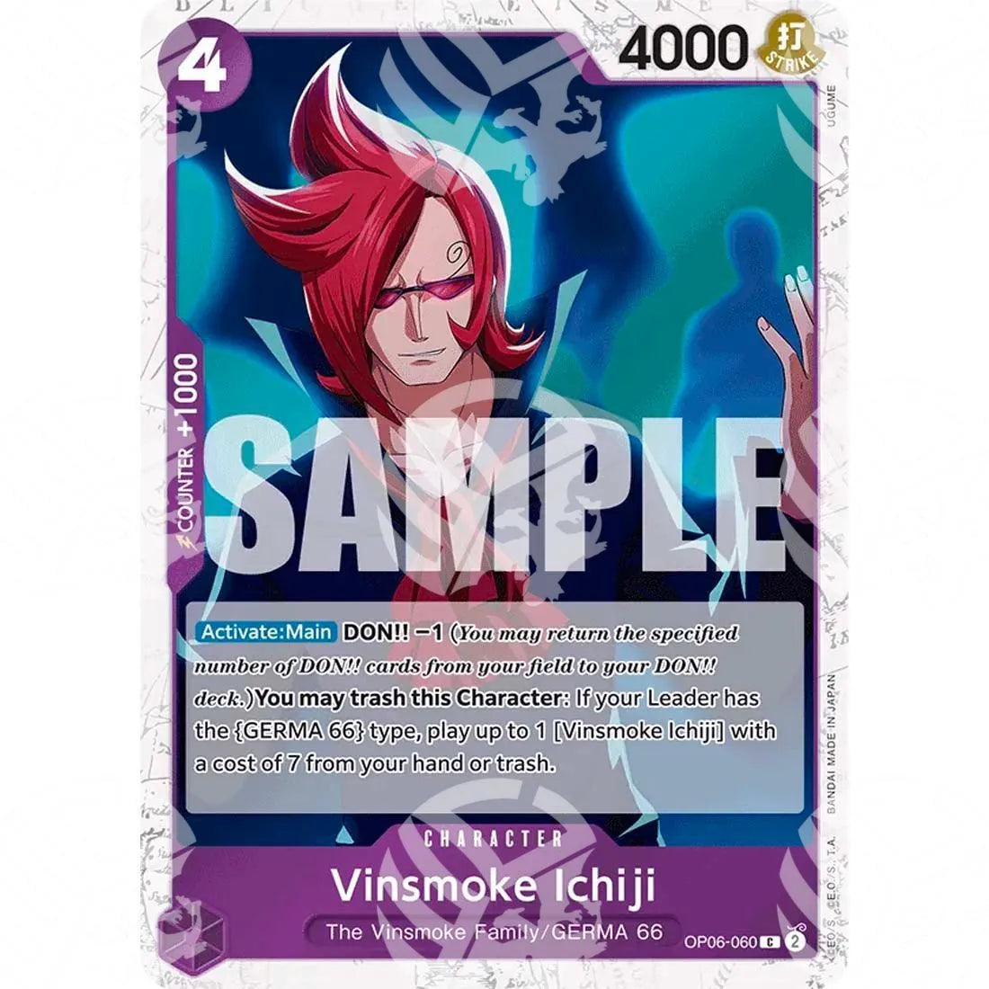 The Best - Premium Booster - Vinsmoke Ichiji - Jolly Roger Foil-OP06-060j -676