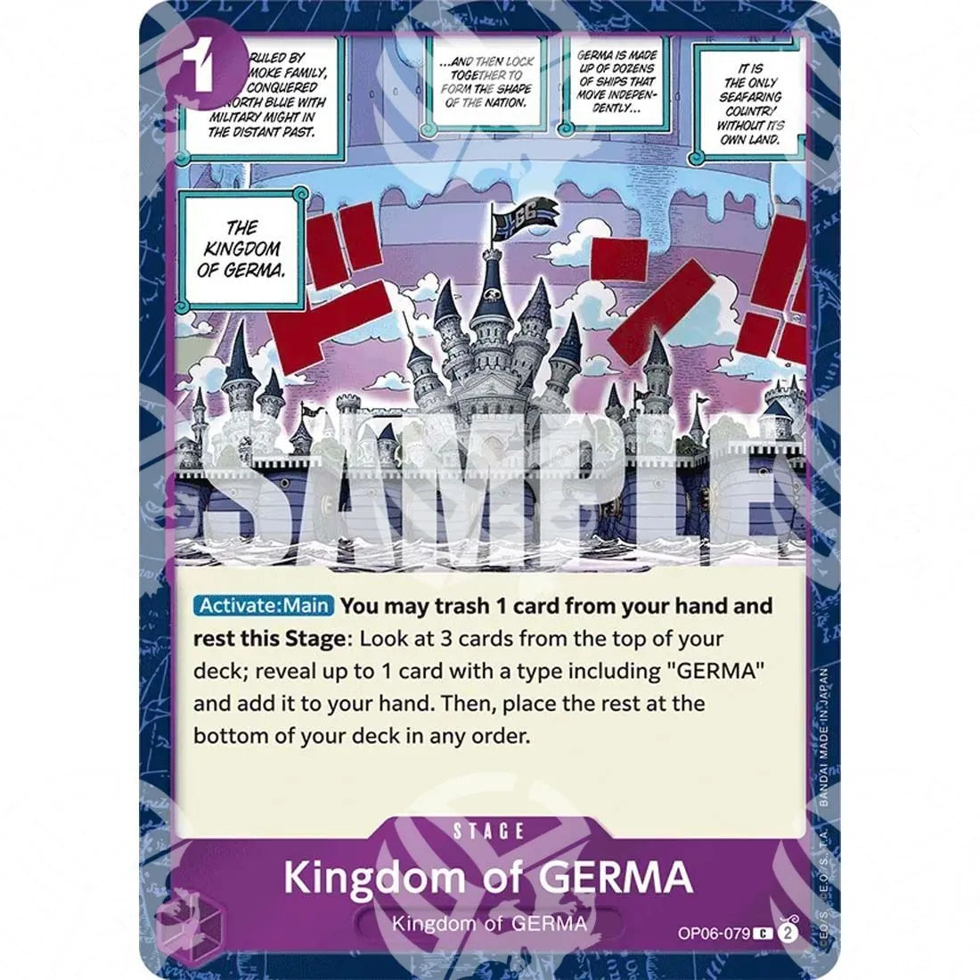 The Best - Premium Booster - Kingdom of GERMA - Textured Foil-OP06-079t -603