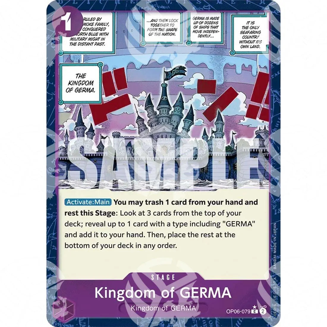 The Best - Premium Booster - Kingdom of GERMA - Jolly Roger Foil-OP06-079j -553