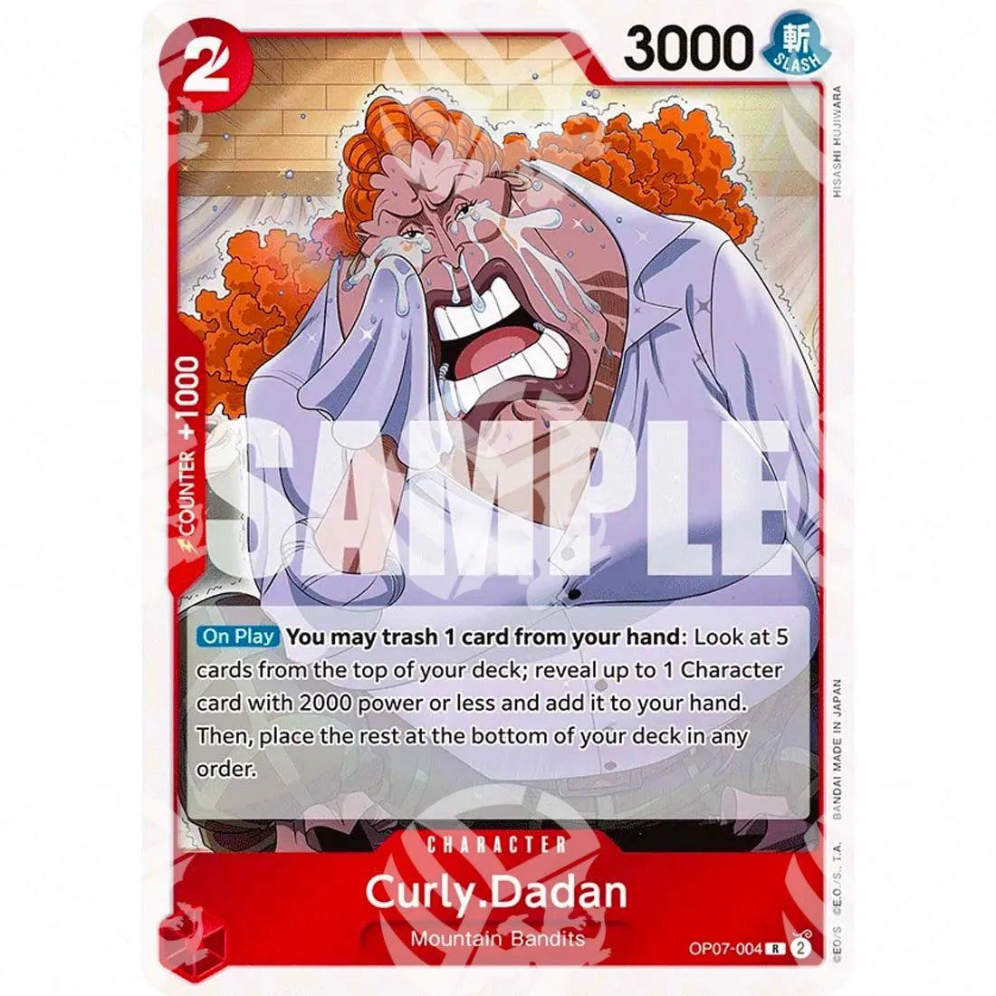 500 Years into the Future - Curly.Dadan-OP07-004 -504