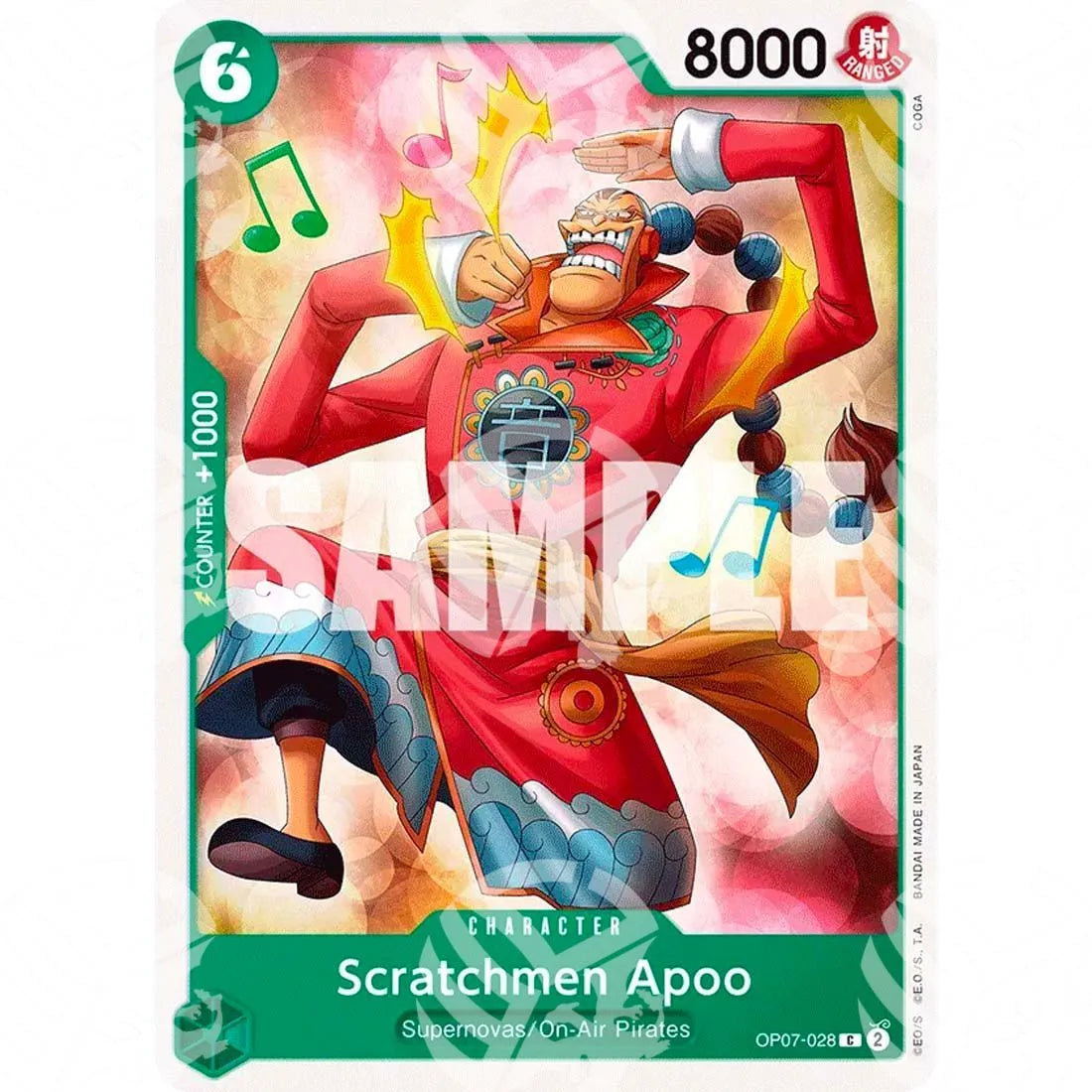 500 Years into the Future - Scratchmen Apoo-OP07-028 -435