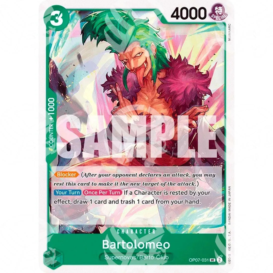 500 Years into the Future - Bartolomeo-OP07-031 -521