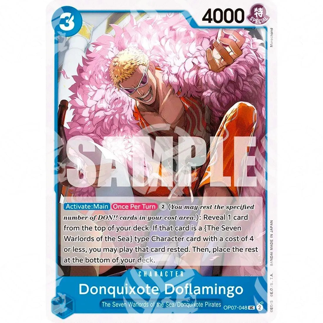 500 Years into the Future - Donquixote Doflamingo-OP07-048 -500