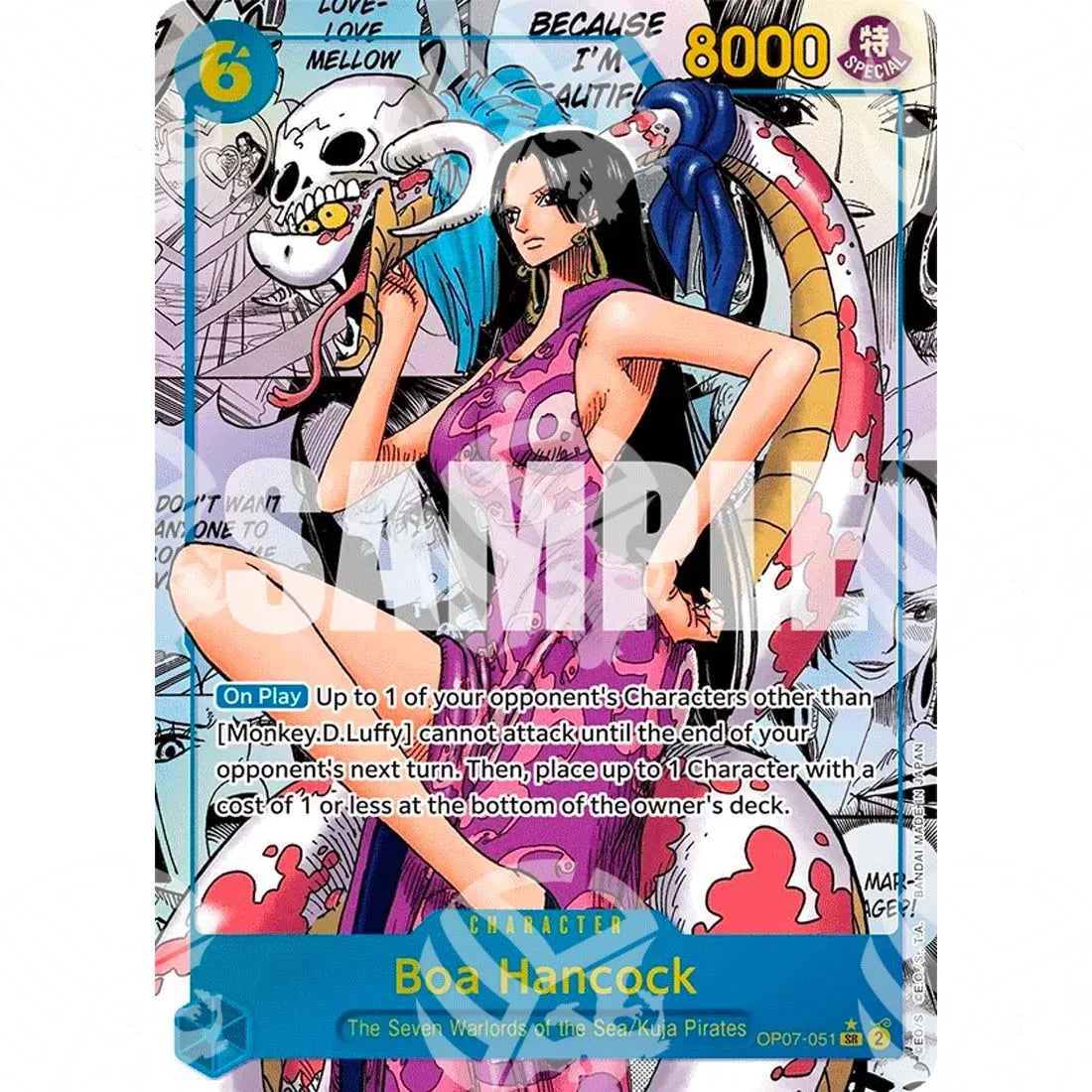 500 Years into the Future - Boa Hancock - Manga Panel Alternate Art | Secret Rare-OP07-051m -514