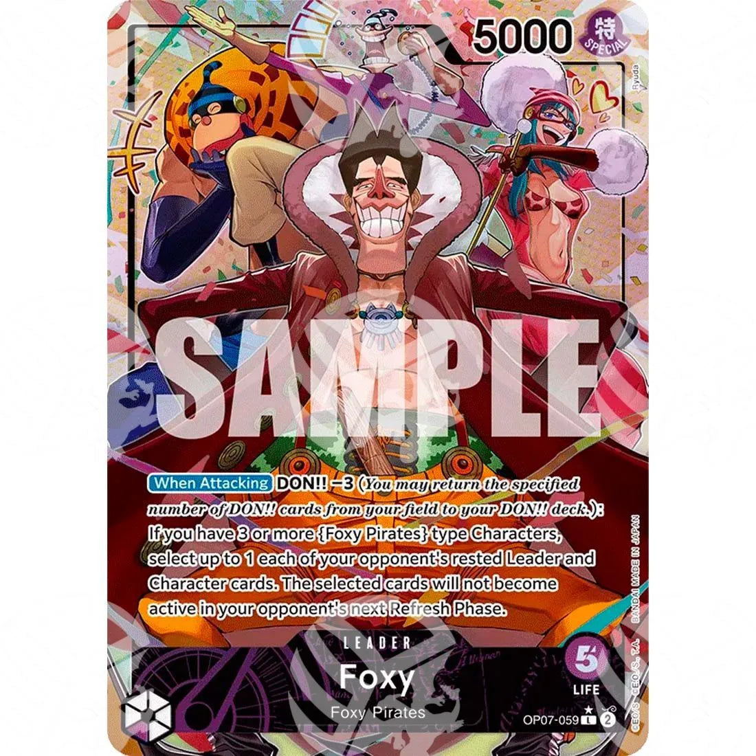 500 Years into the Future - Foxy - Alternate Art-OP07-059a -933