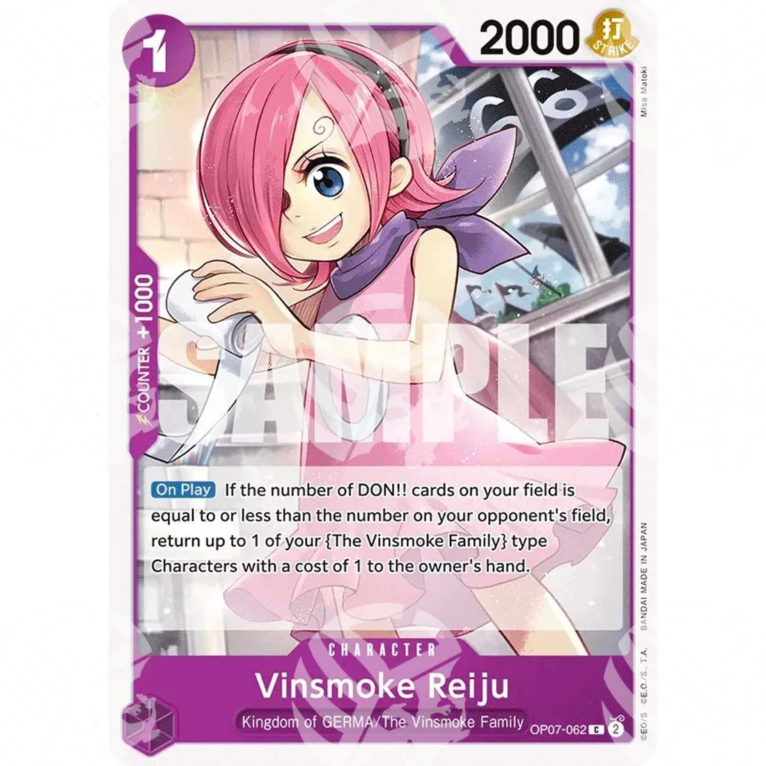 500 Years into the Future - Vinsmoke Reiju-OP07-062 -413