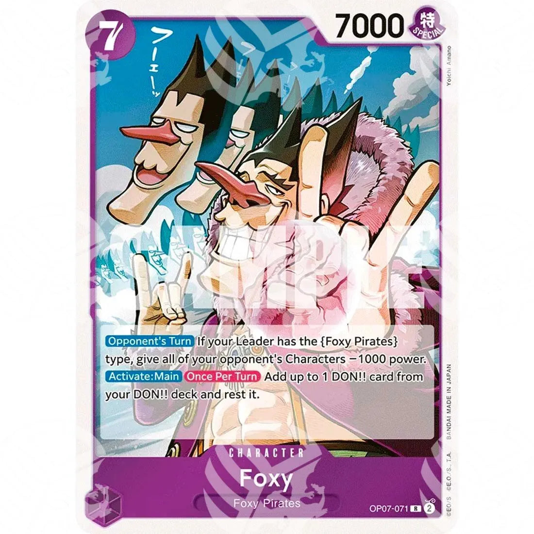 500 Years into the Future - Foxy-OP07-071 -934