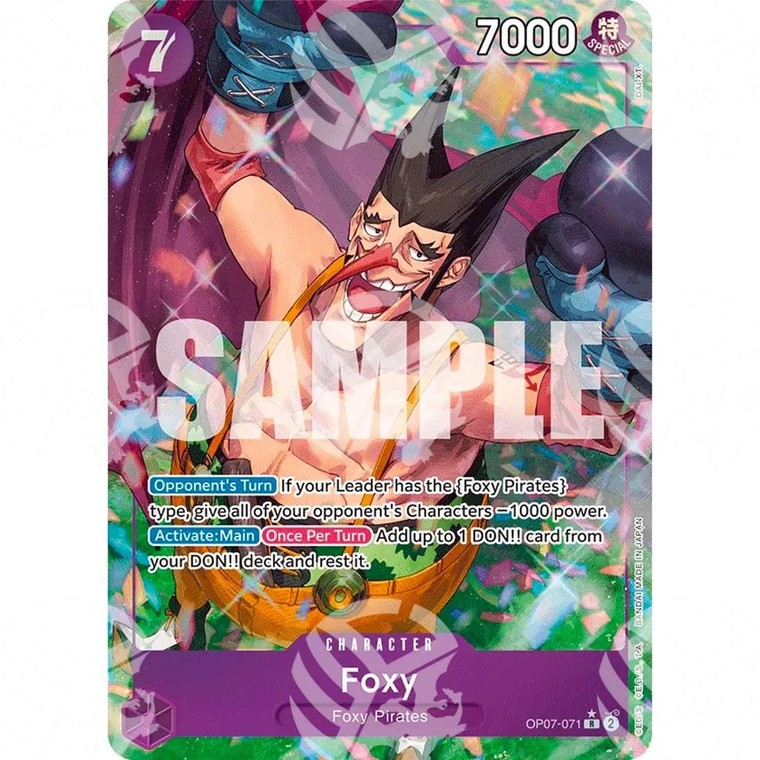 500 Years into the Future - Foxy - Alternate Art-OP07-071a -935
