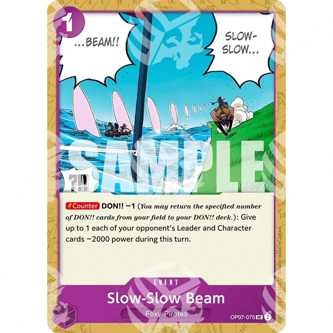 500 Years into the Future - Slow-Slow Beam-OP07-075 -430