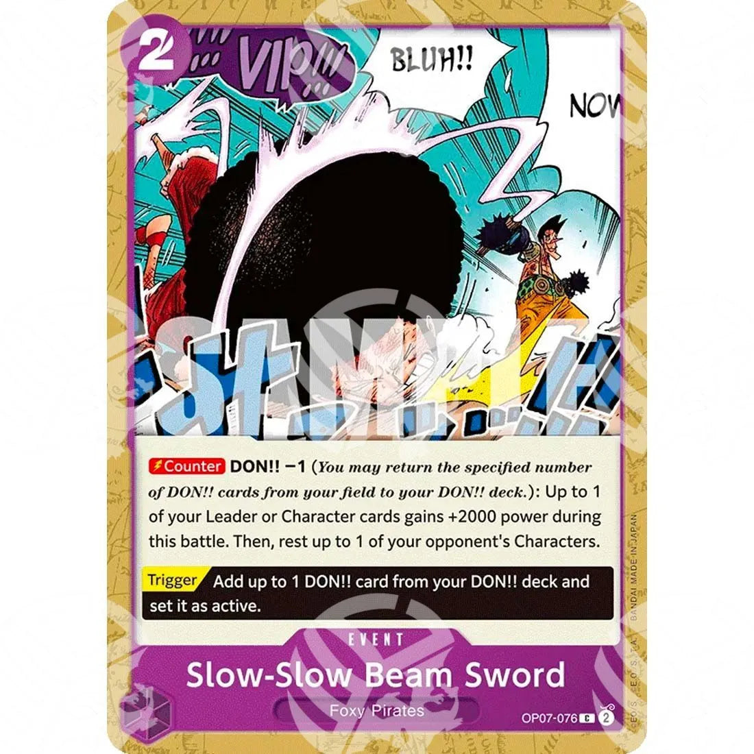 500 Years into the Future - Slow-Slow Beam Sword-OP07-076 -427