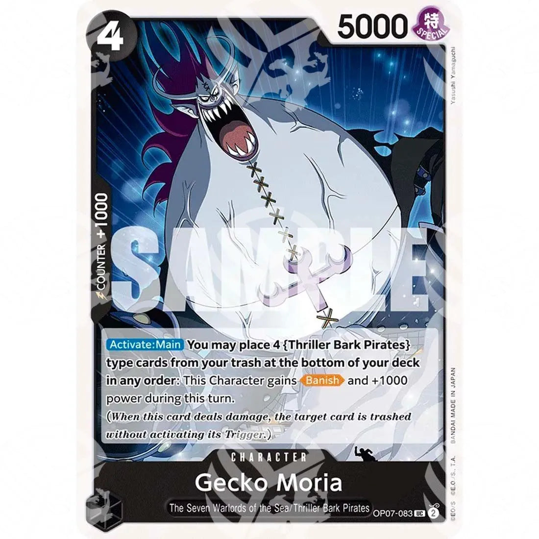 500 Years into the Future - Gecko Moria-OP07-083 -487