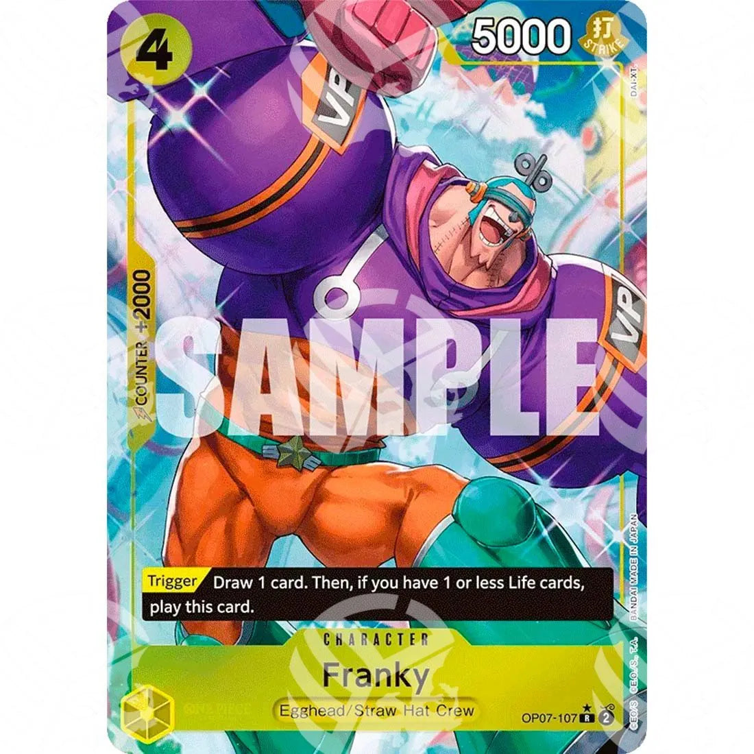 500 Years into the Future - Franky - Alternate Art-OP07-107a -593