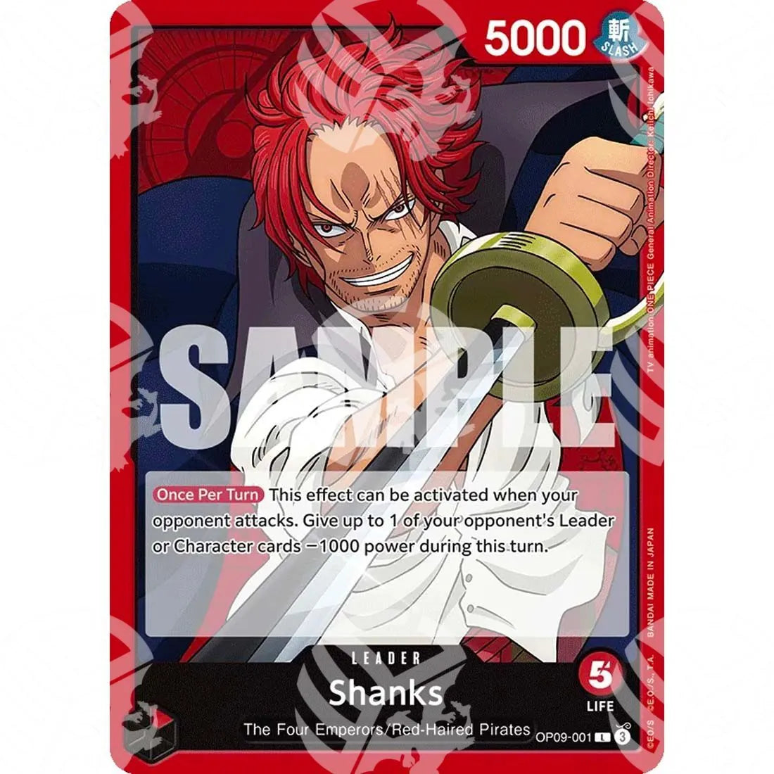 Emperors in the New World - Shanks-OP09-001 -141