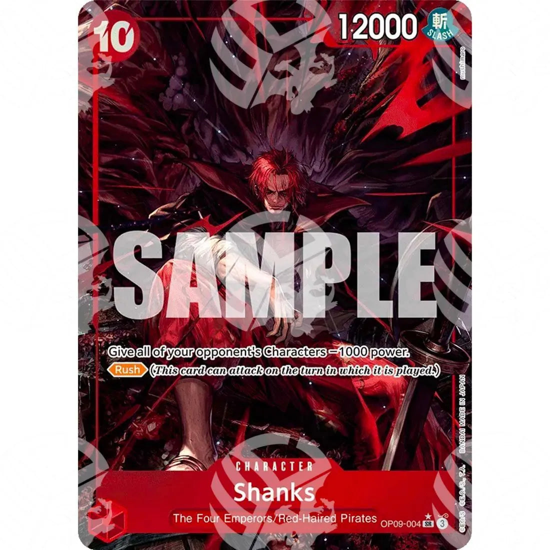 Emperors in the New World - Shanks - Alternate Art-OP09-088a -145