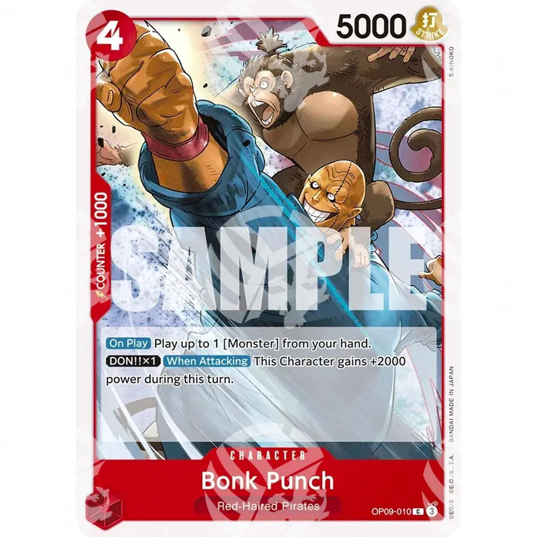 Emperors in the New World - Bonk Punch-OP09-010 -019