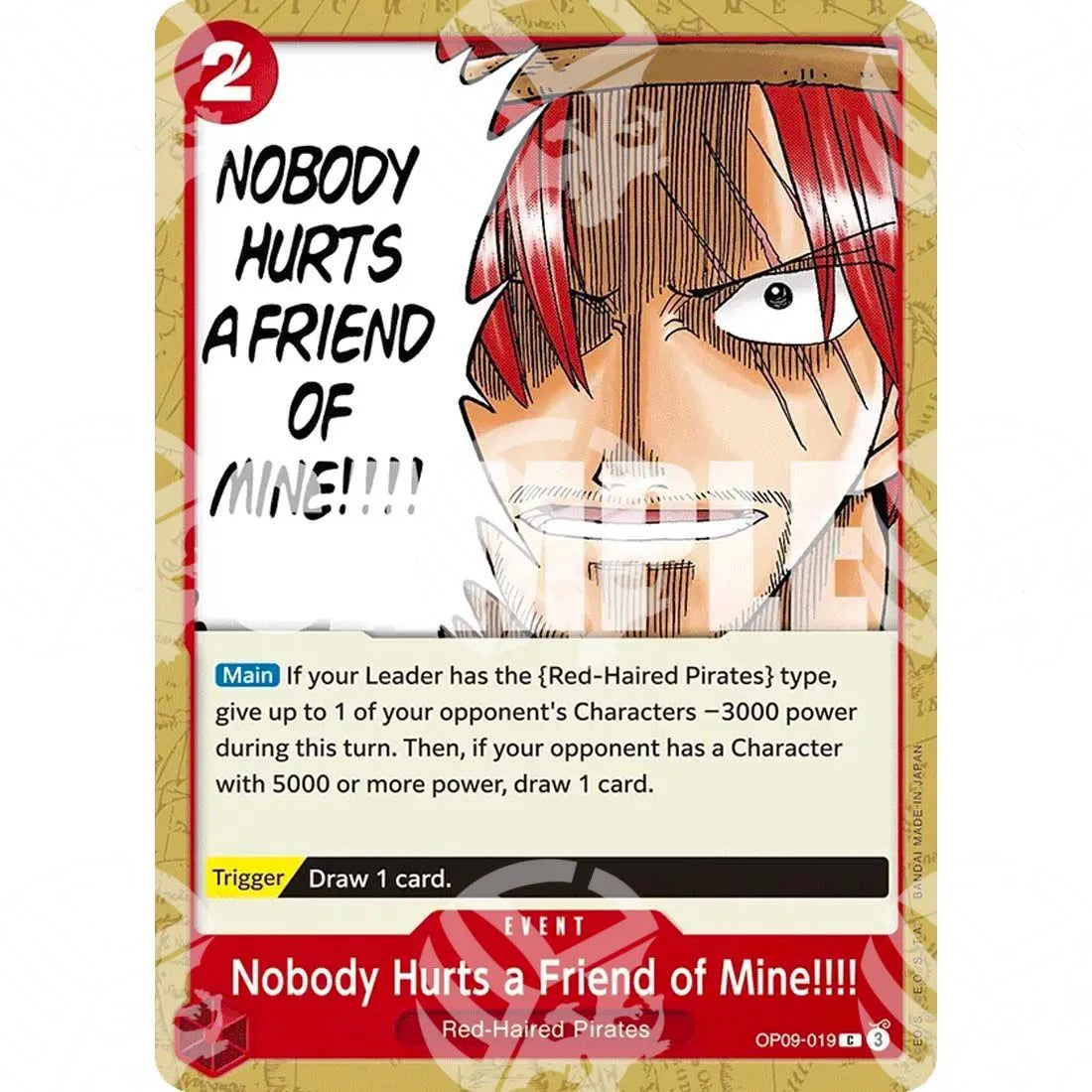 Emperors in the New World - Nobody Hurts a Friend of Mine!!!!-OP09-019 -120