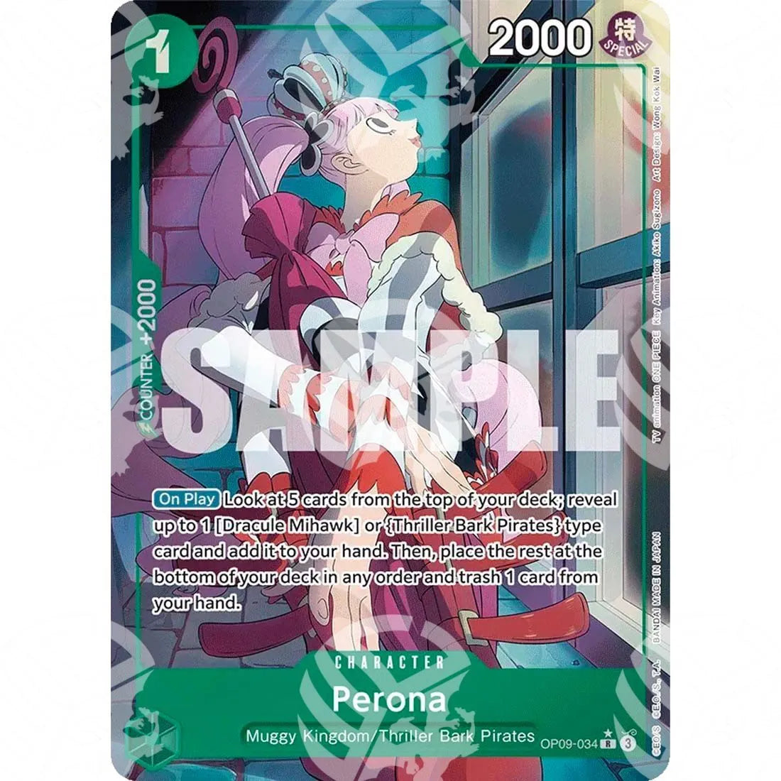 Emperors in the New World - Perona - Alternate Art-OP09-034a -117