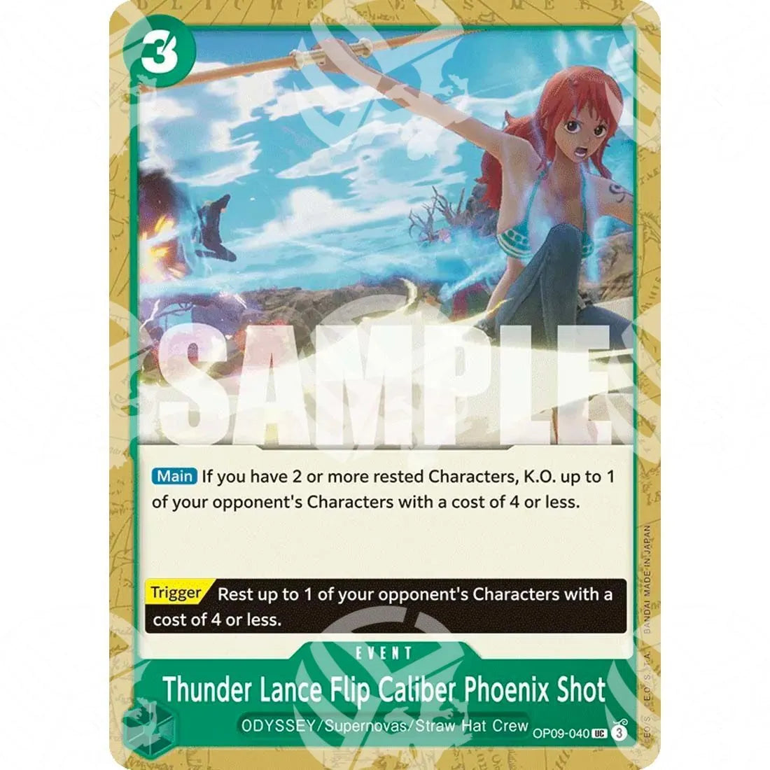 Emperors in the New World - Thunder Lance Flip Caliber Phoenix Shot-OP09-040 -138