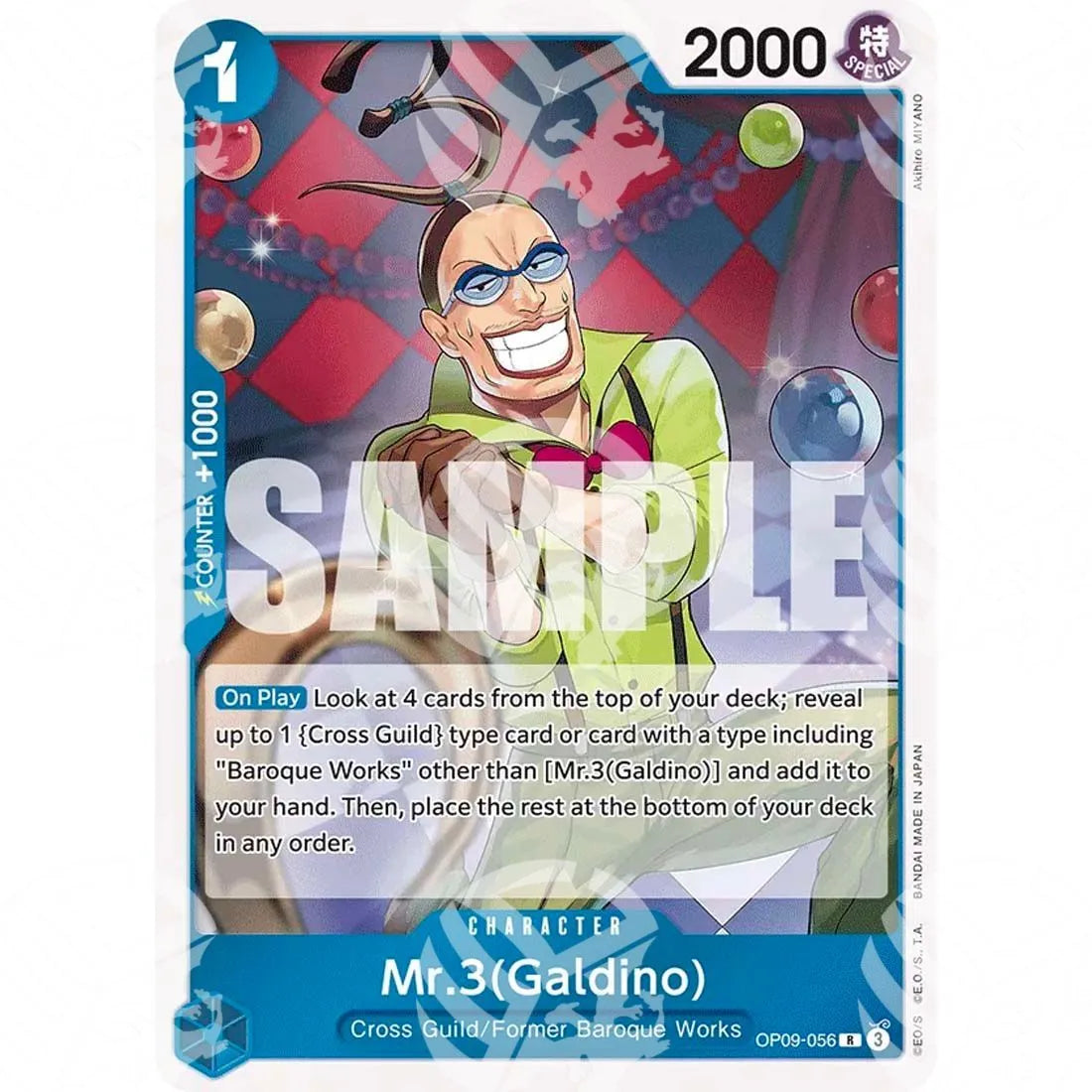 Emperors in the New World - Mr.3(Galdino)-OP09-056 -087