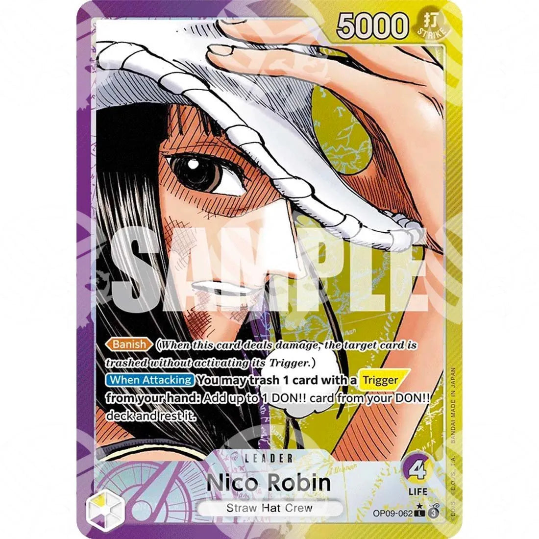 Emperors in the New World - Nico Robin - Alternate Art-OP09-062a -736