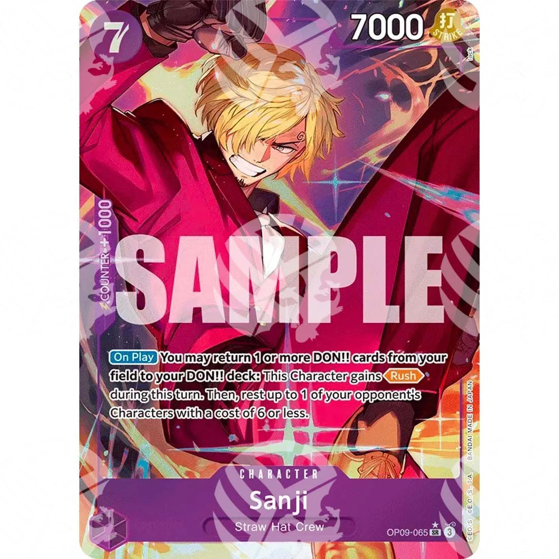 Emperors in the New World - Sanji - Alternate Art-OP09-065a -101