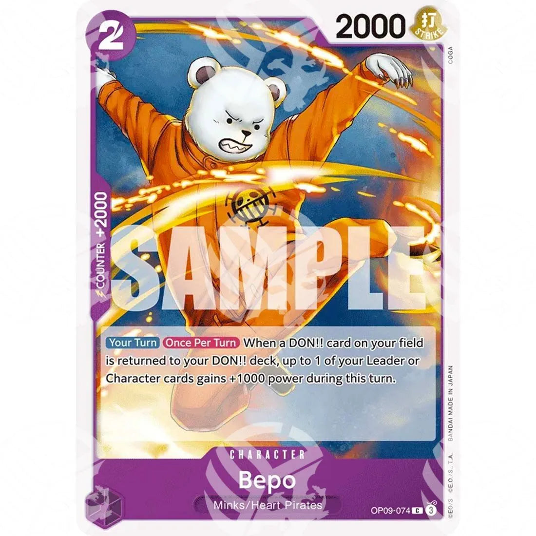 Emperors in the New World - Bepo-OP09-074 -009