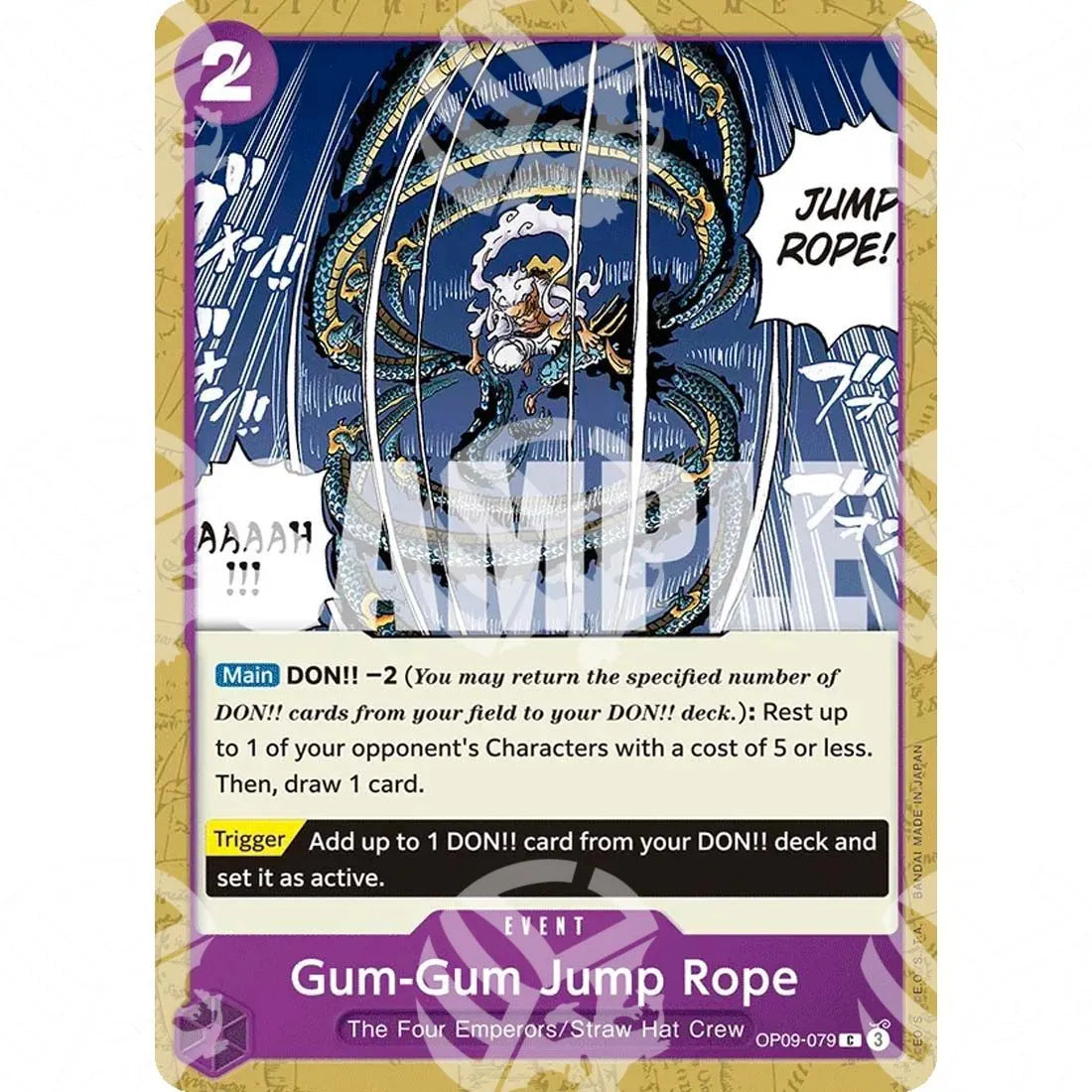 Emperors in the New World - Gum-Gum Jump Rope-OP09-079 -065