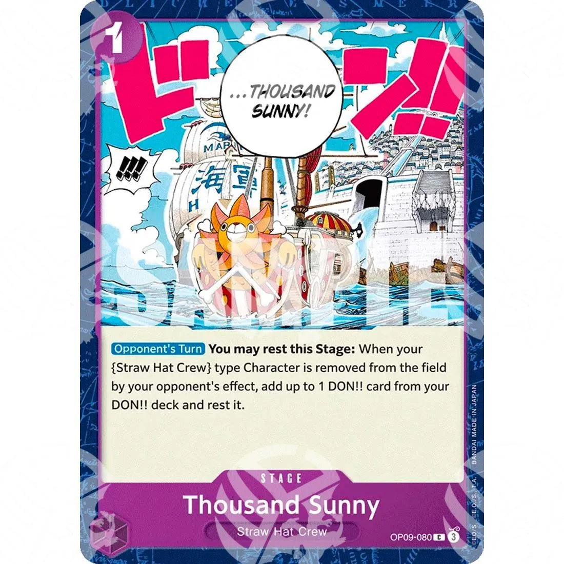 Emperors in the New World - Thousand Sunny-OP09-080 -137