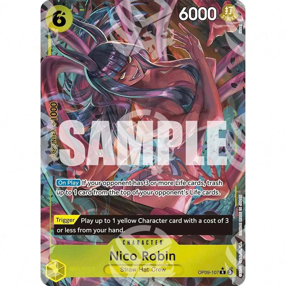 Emperors in the New World - Nico Robin - Alternate Art-OP09-107a -112