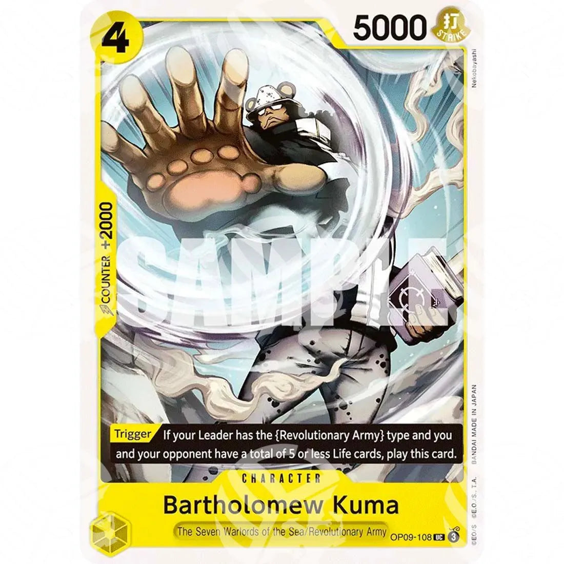 Emperors in the New World - Bartholomew Kuma-OP09-108 -013