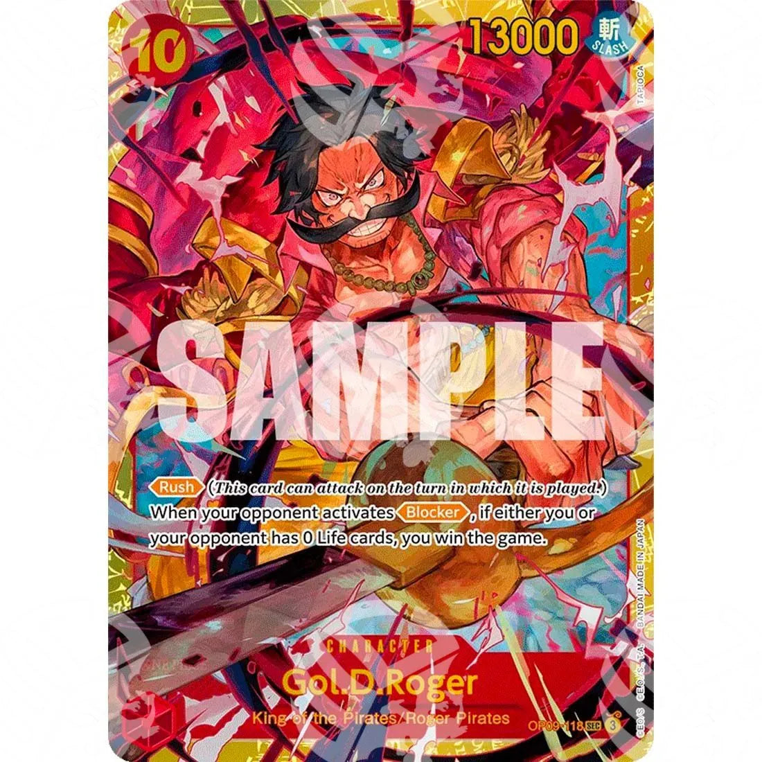 Emperors in the New World - Gol.D.Roger - Secret Rare-OP09-118 -727