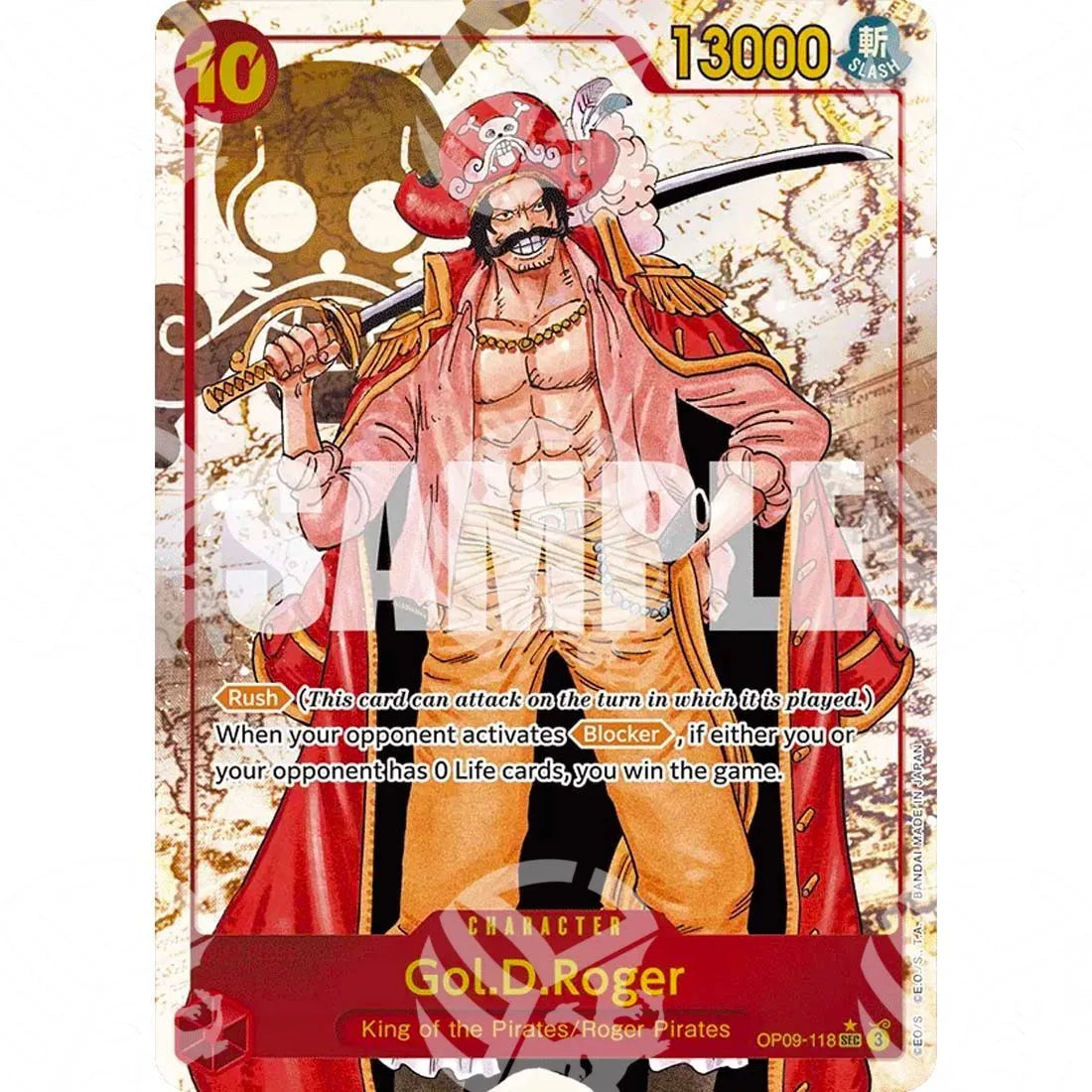 Emperors in the New World - Gol.D.Roger - Alternate Art-OP09-118a -726