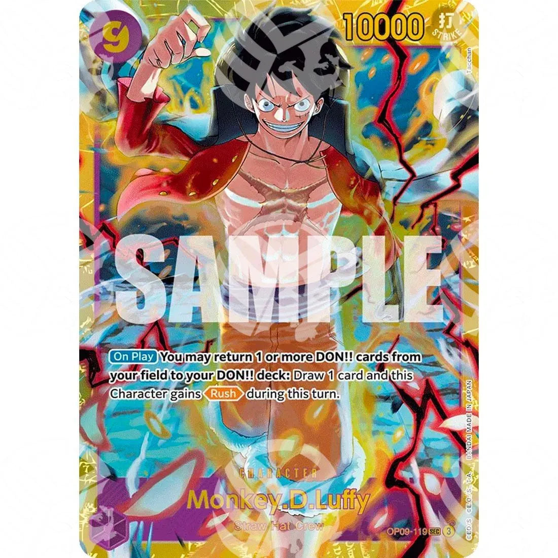 Emperors in the New World - Monkey.D.Luffy-OP09-119 -081