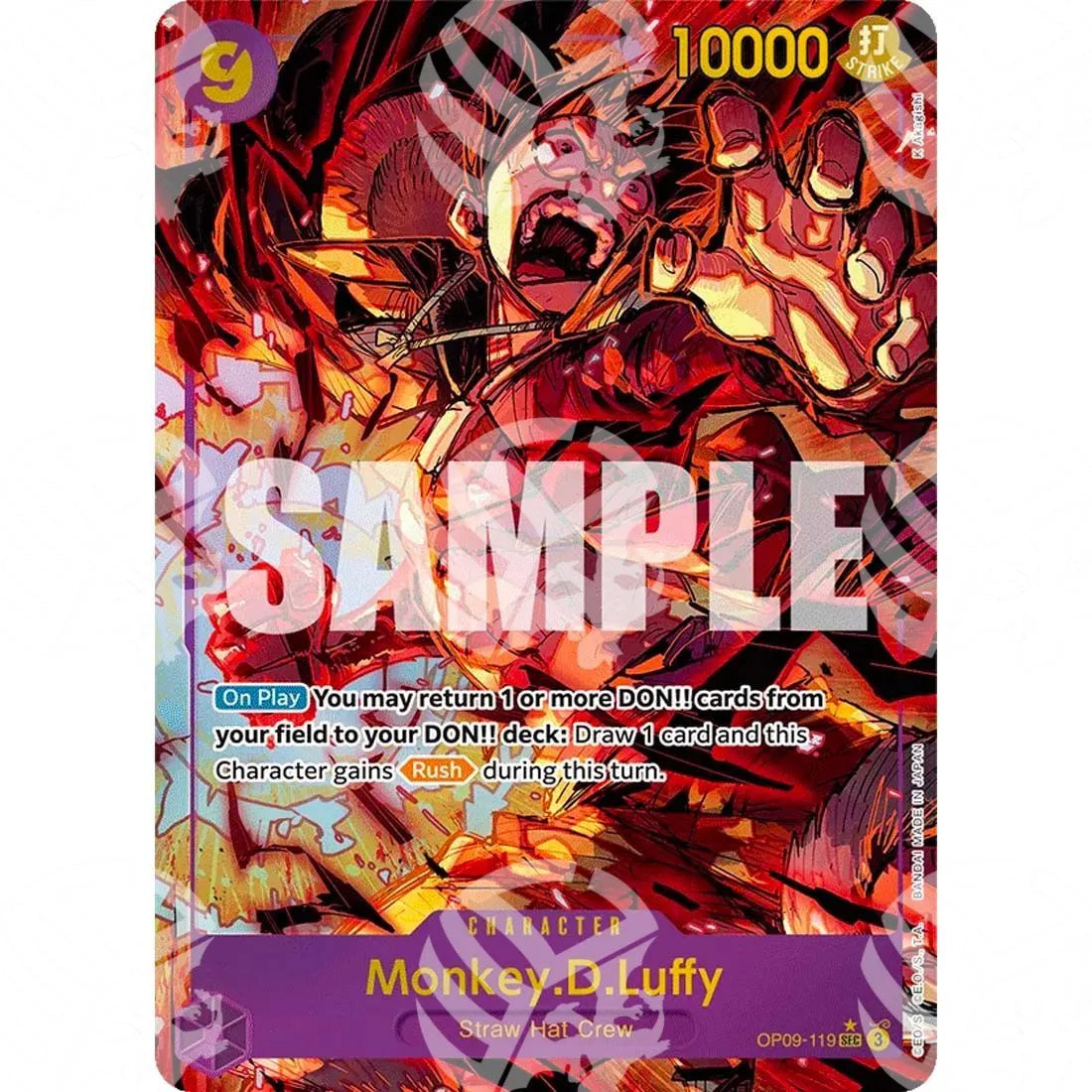 Emperors in the New World - Monkey.D.Luffy - Alternate Art-OP09-119a -082