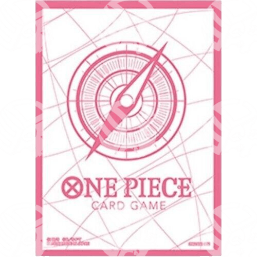 One Piece Card Game - Official Sleeves - Pink/White - Warcard