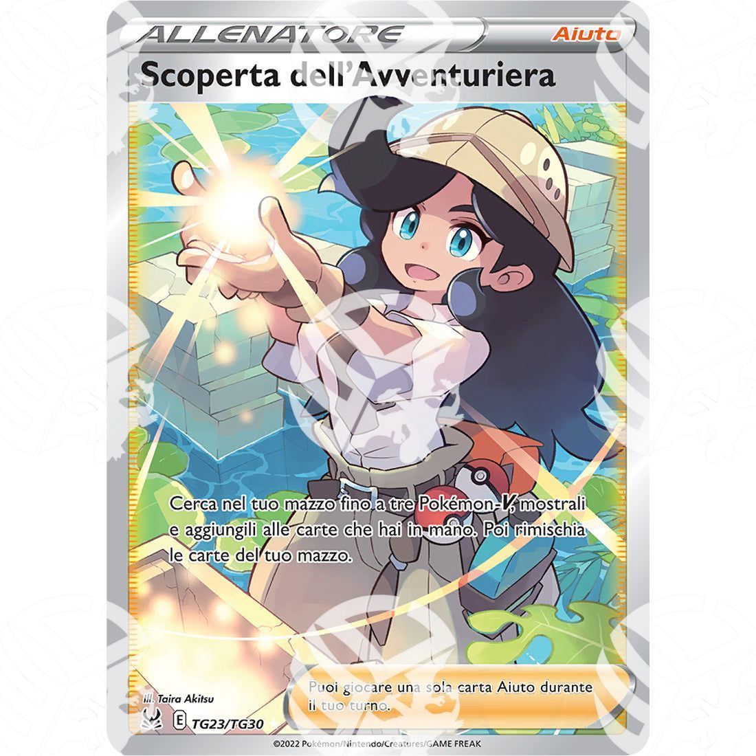 Origine Perduta - Adventurer's Discovery - Ultra Rare TG23/TG30 - Warcard