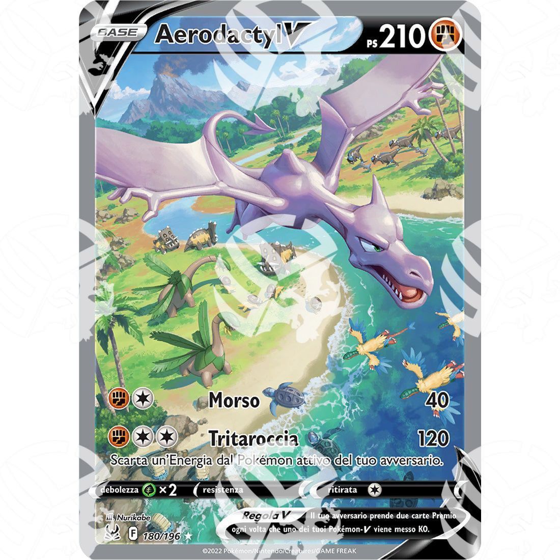 Origine Perduta - Aerodactyl V - Ultra Rare 180/196 - Warcard