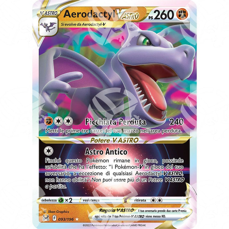 Origine Perduta - Aerodactyl VSTAR - Ultra Rare 093/196 - Warcard