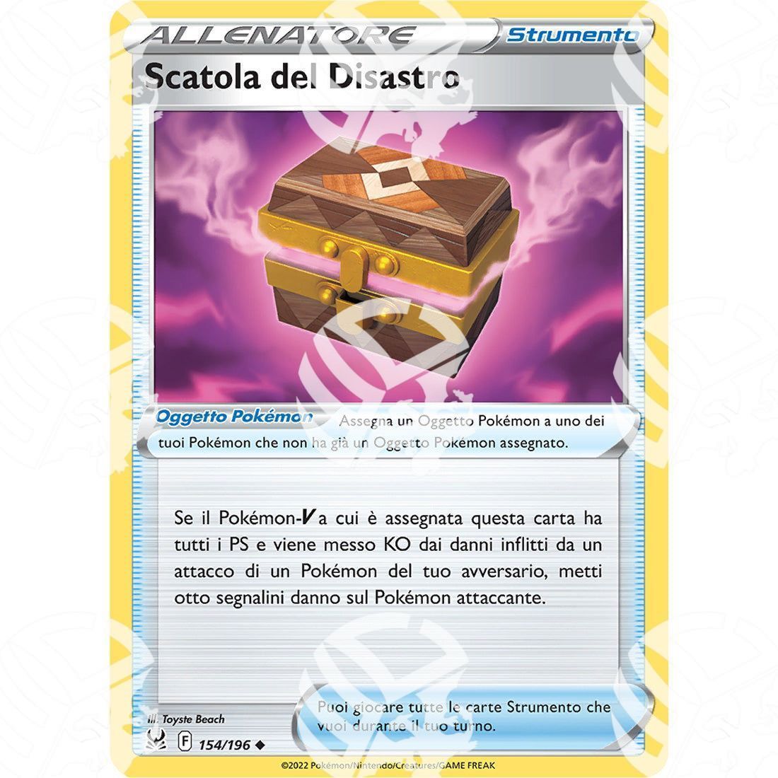 Origine Perduta - Box of Disaster - 154/196 - Warcard