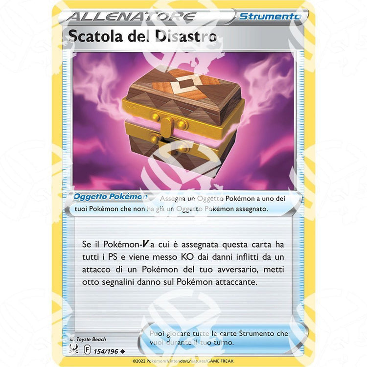 Origine Perduta - Box of Disaster - 154/196 - Warcard