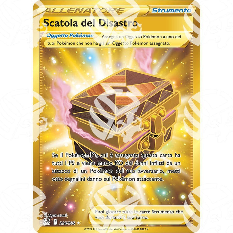 Origine Perduta - Box of Disaster - Secret Rare 214/196 - Warcard