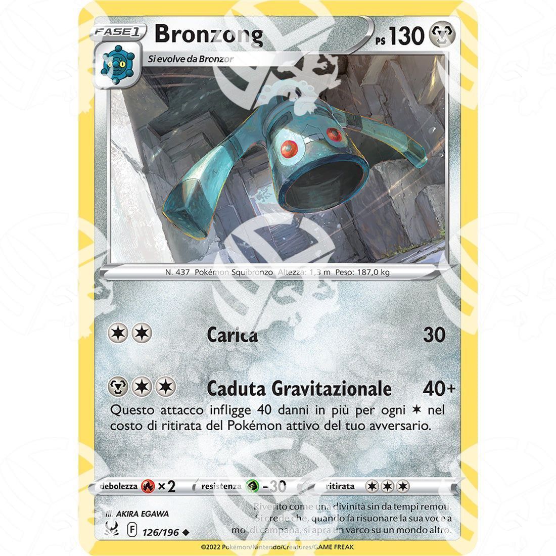 Origine Perduta - Bronzong - 126/196 - Warcard