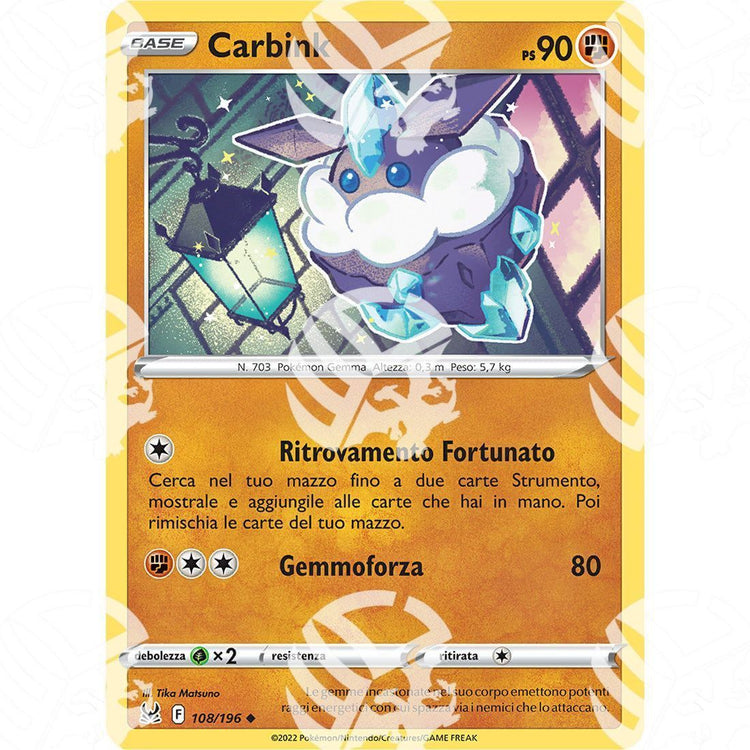 Origine Perduta - Carbink - 108/196 - Warcard