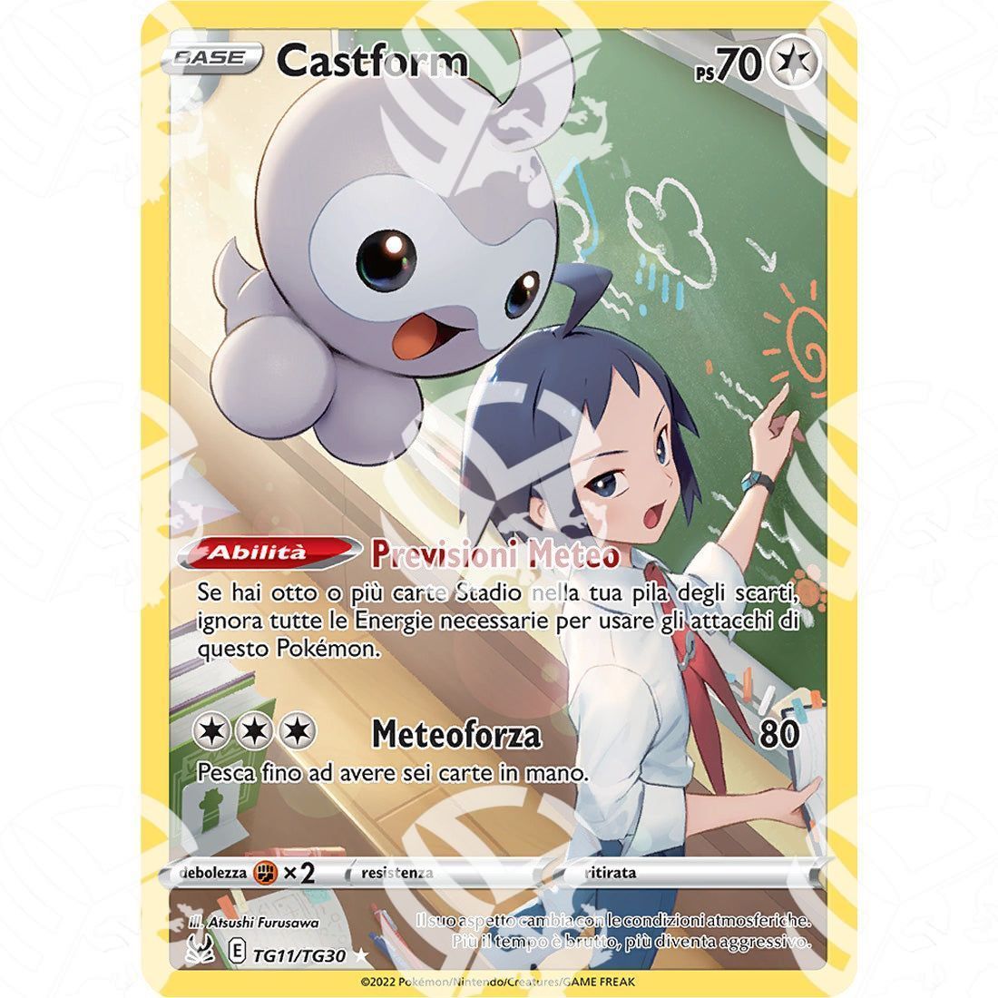 Origine Perduta - Castform - Holo Rare TG11/TG30 - Warcard