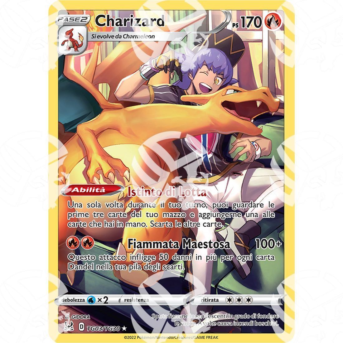 Origine Perduta - Charizard - Holo Rare TG03/TG30 - Warcard