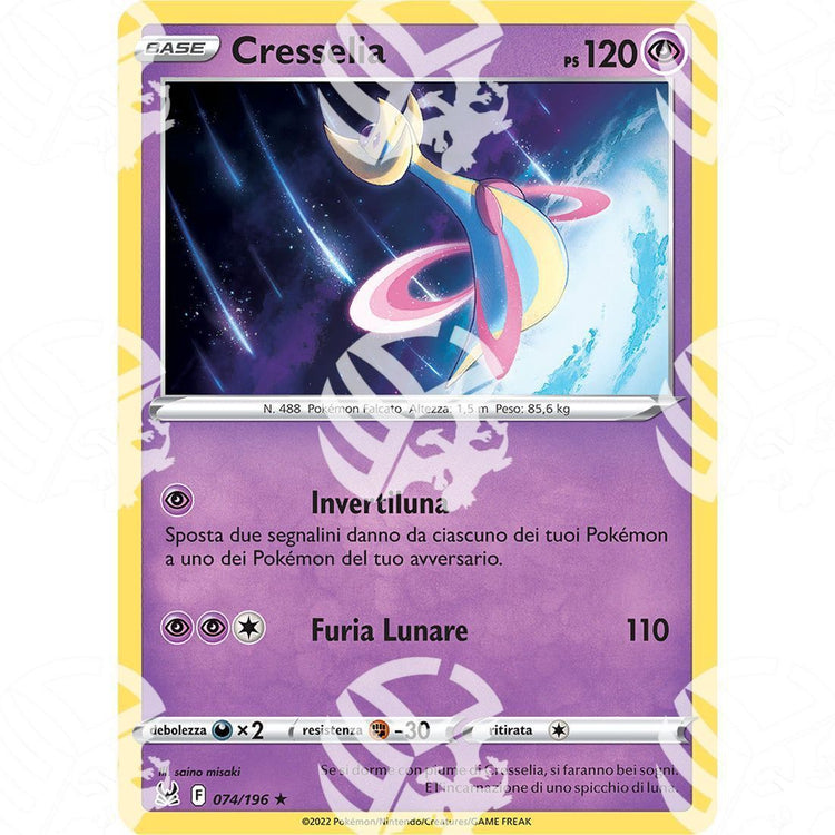 Origine Perduta - Cresselia - Holo Rare 074/196 - Warcard