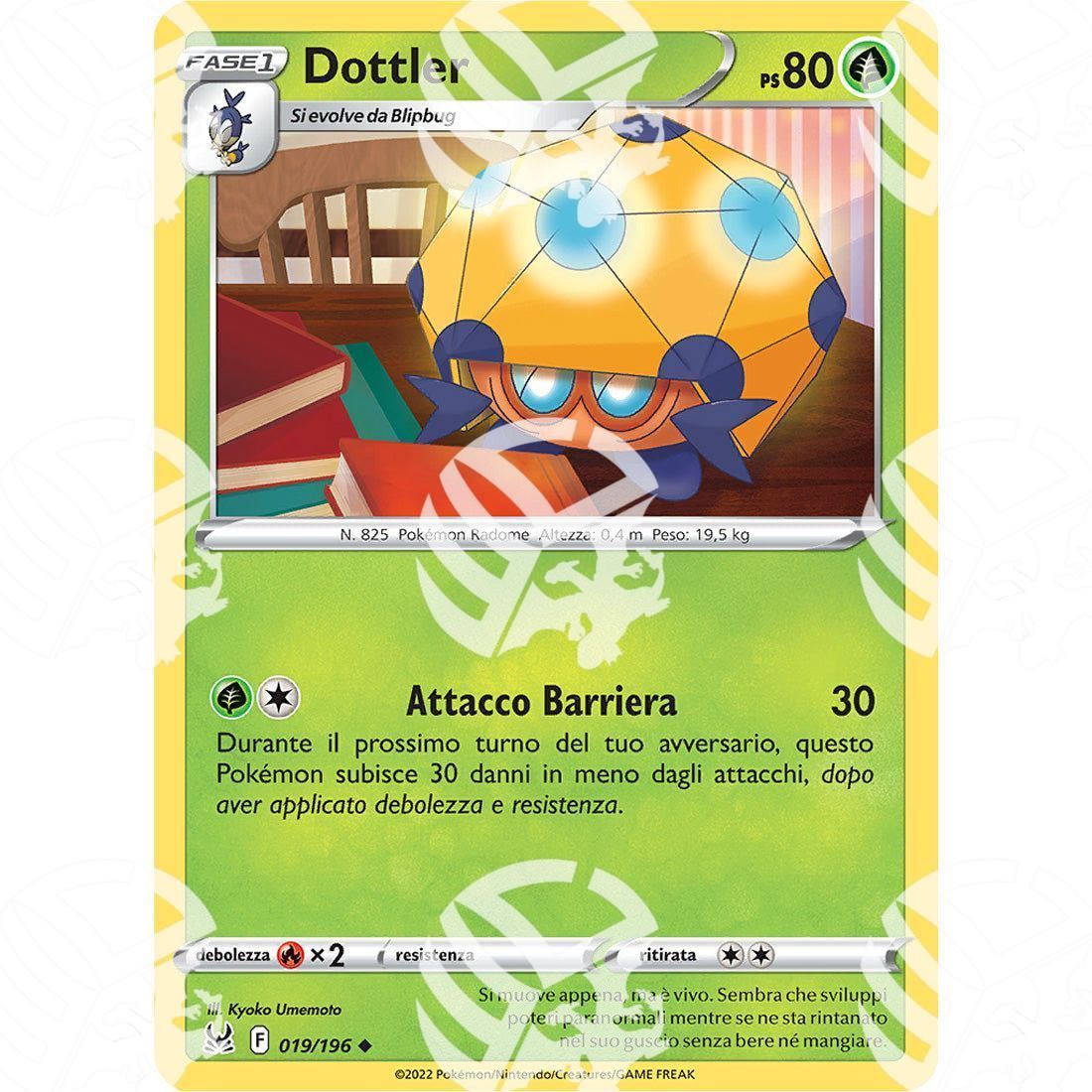 Origine Perduta - Dottler - 019/196 - Warcard